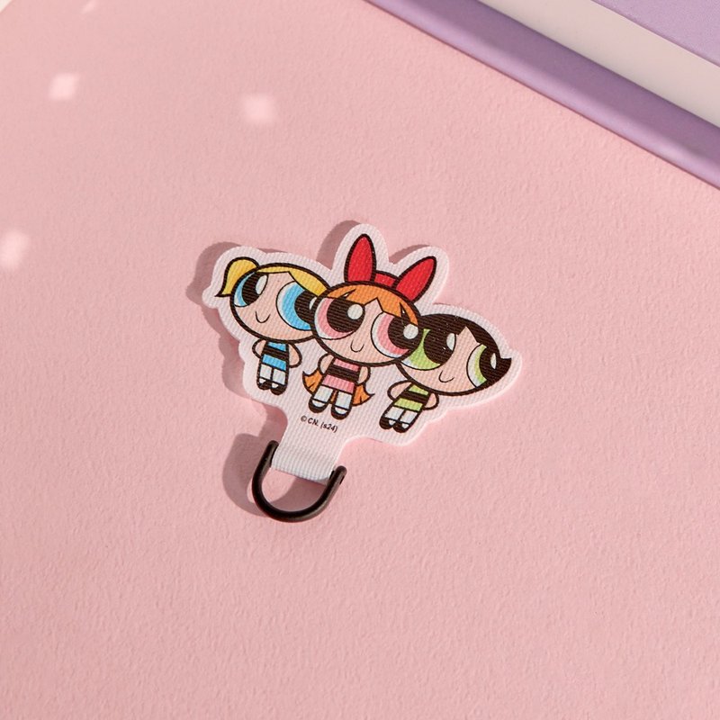 Powerpuff Girls debut moment mobile phone clip/clip - อุปกรณ์เสริมอื่น ๆ - พลาสติก สีใส