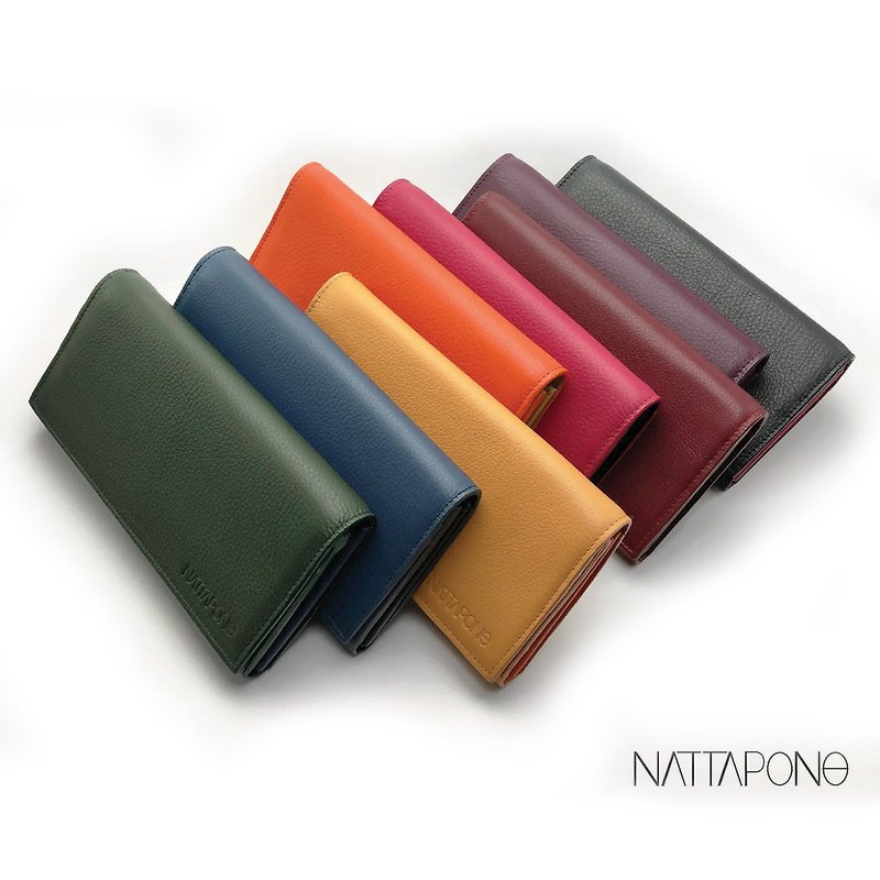 Buy 1 get 1_NATTAPONG HORA Wallet - Wallets - Genuine Leather Multicolor
