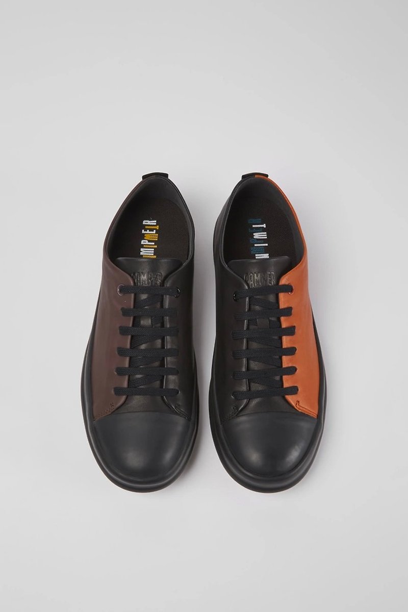 Twins men's shoes - Men's Casual Shoes - Genuine Leather Multicolor