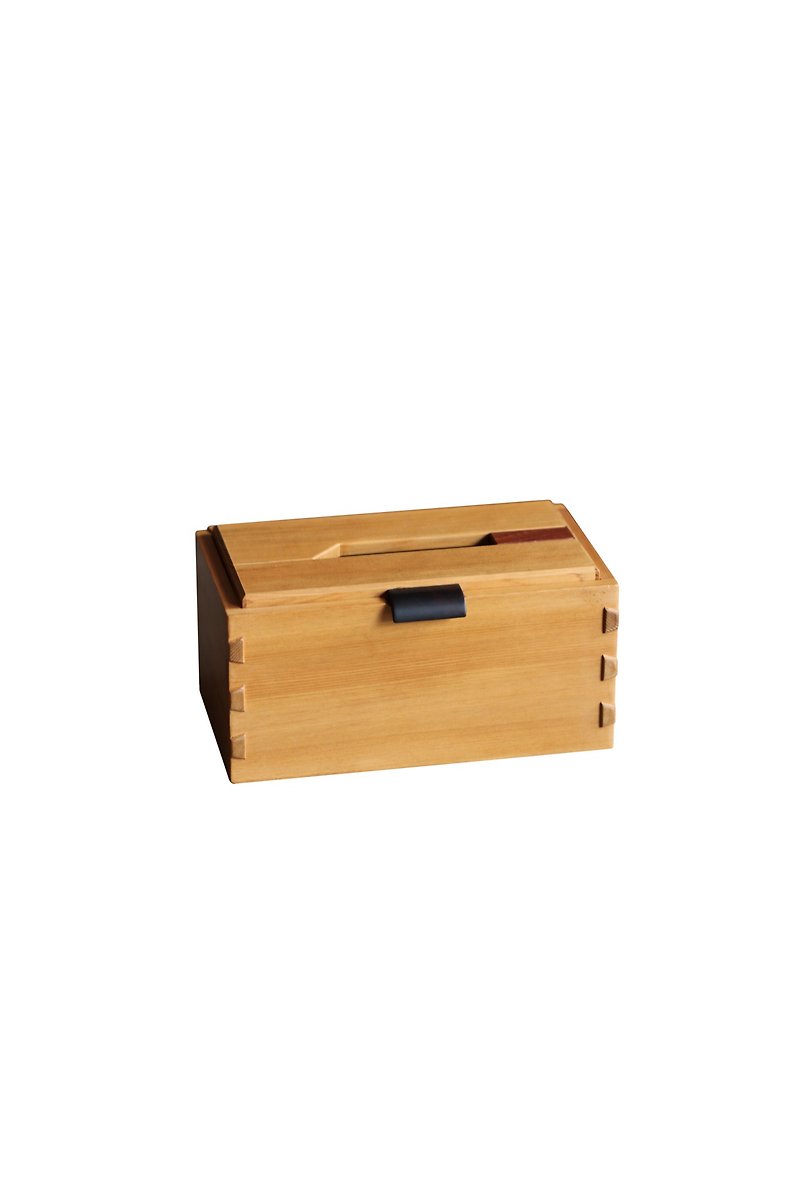 檜木面紙盒 - 紙巾盒 - 木頭 