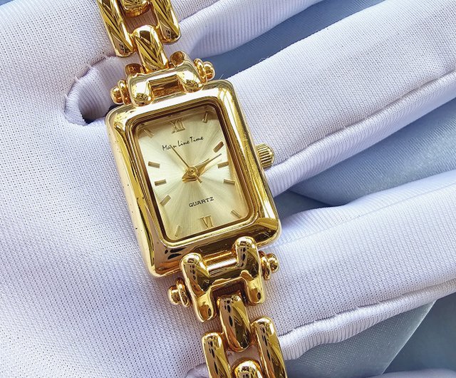 Times Gold Plated Female Watches