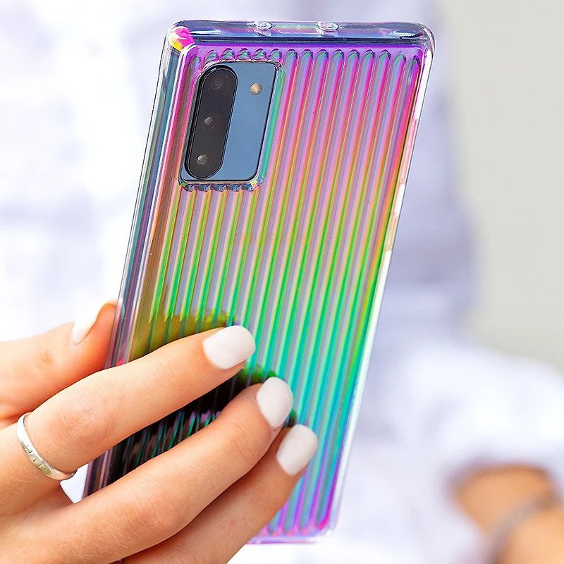 Samsung Galaxy Series Tough Groove - Iridescent - Phone Cases - Plastic Multicolor
