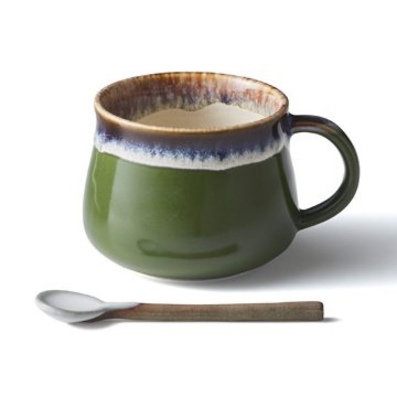 Forest Mug Fir Tree - Cups - Pottery Green