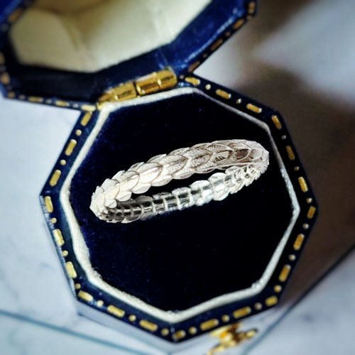Tamasii Jewellery 霸氣型格 龍鱗 貼手純銀戒指