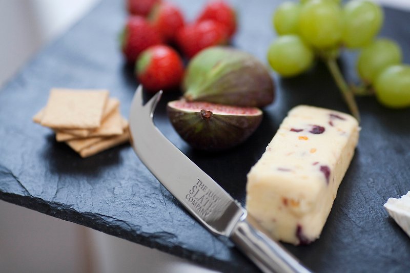 (UK) Cheese Knife~  The Just Slate Company - ช้อนส้อม - โลหะ 