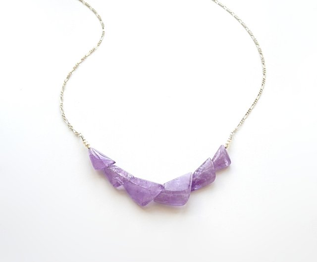 Lavender clearance statement necklaces