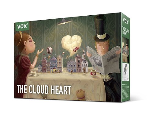 VOX拼圖 最好的情人節禮物--1000片拼圖--心雲