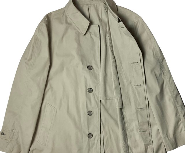 London fog beige hot sale trench coat