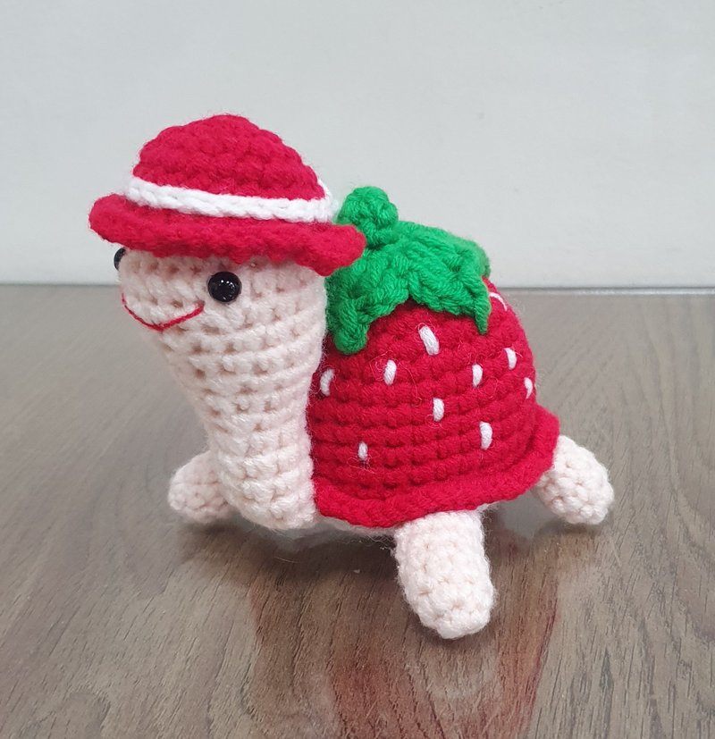 Yilan crochet course, turtle design handmade woolen doll, beginners can - Knitting / Felted Wool / Cloth - Cotton & Hemp 