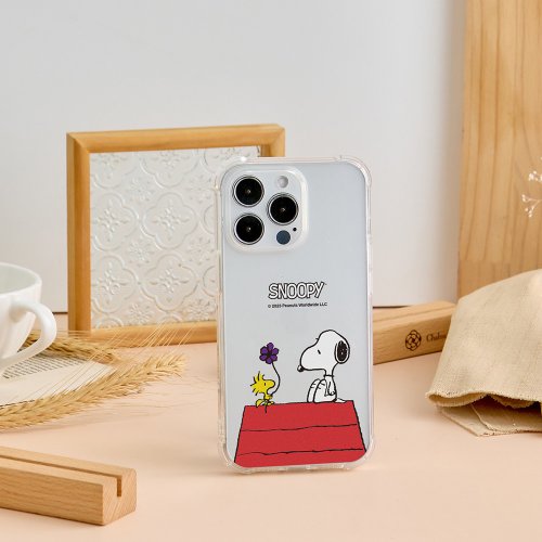 TOYSELECT SNOOPY史努比 經典屋頂全氣囊防摔iPhone手機殼
