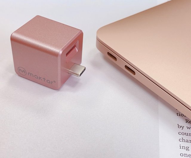 Qubii Duo USB-C Rose Gold - Shop maktar USB Flash Drives - Pinkoi