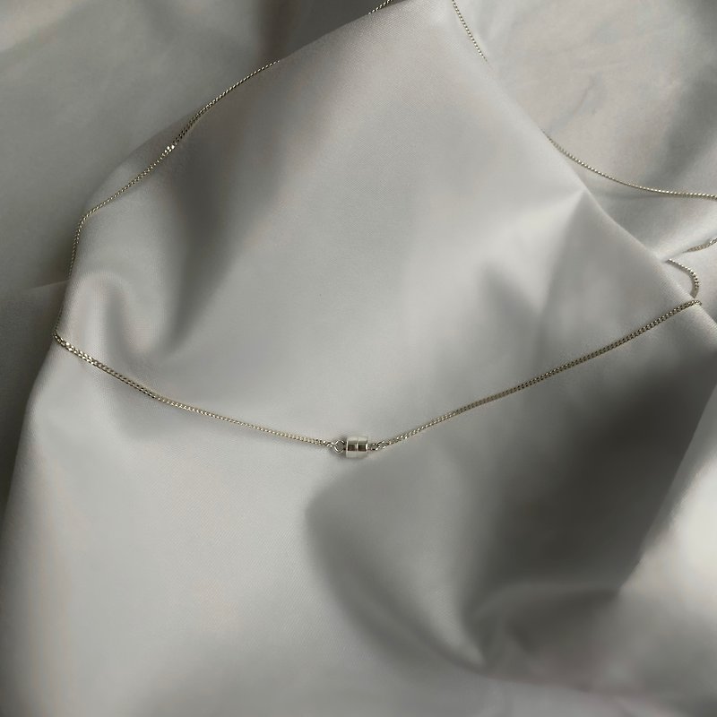 โลหะ สร้อยคอ - 鏈 F:n01 (sv925) sterling Silver necklace