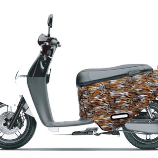 blr gogoro 防刮車套 雙面圖案 gd12 虎斑