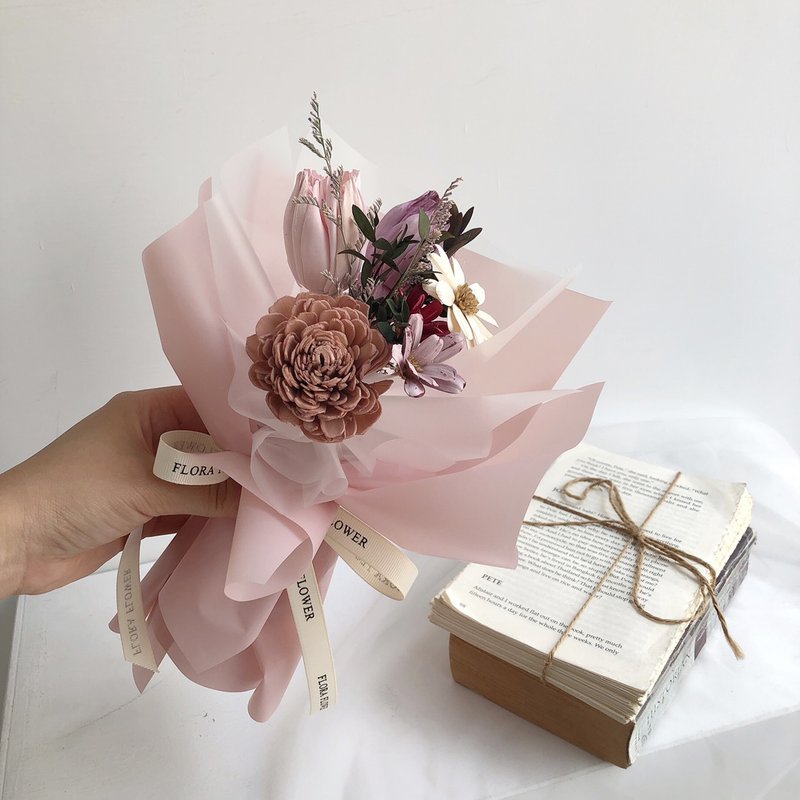 Flora Flower Diffuser Bouquet-Dry Pink - Dried Flowers & Bouquets - Plants & Flowers 