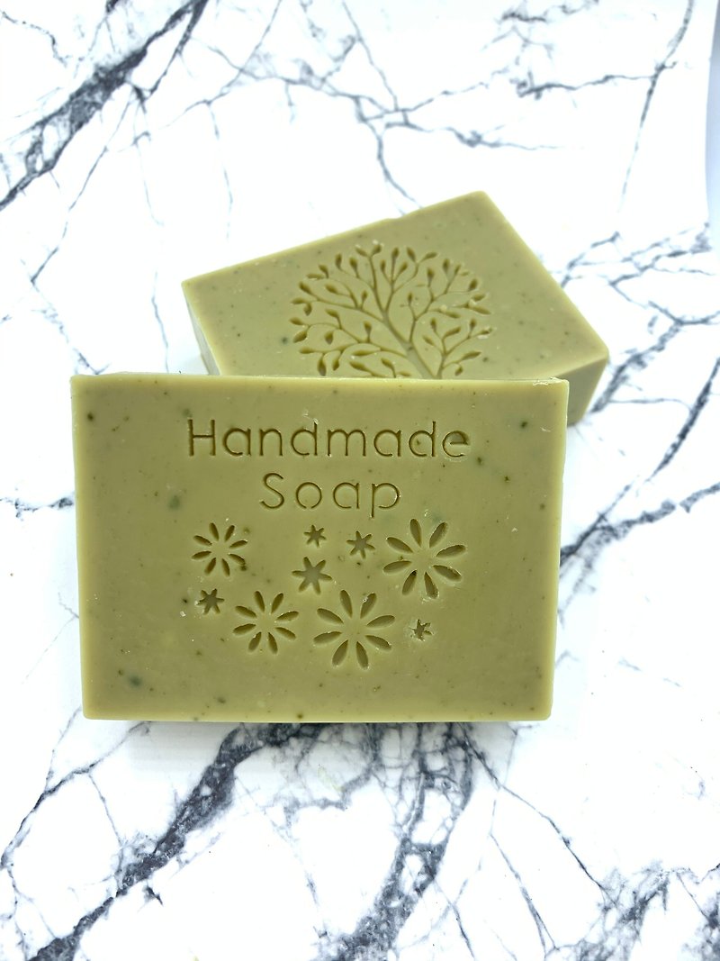 【Caroline Handmade Soap】Left-hand fragrant plant extract essential oil bath soap soothes sensitive skin - สบู่ - พืช/ดอกไม้ 
