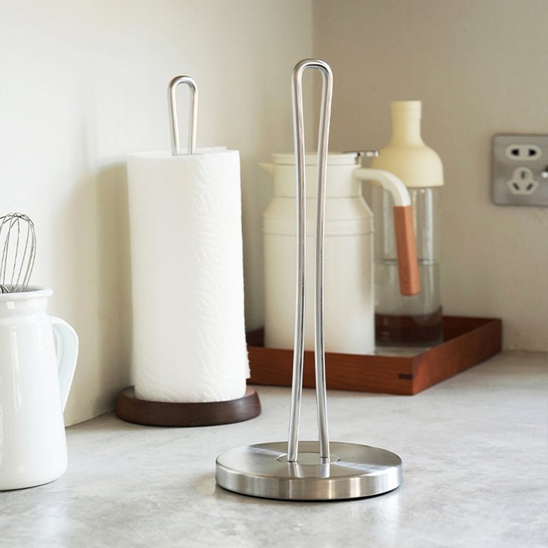 日本霜山 304不鏽鋼廚房紙巾架 - 其他 - 不鏽鋼 銀色