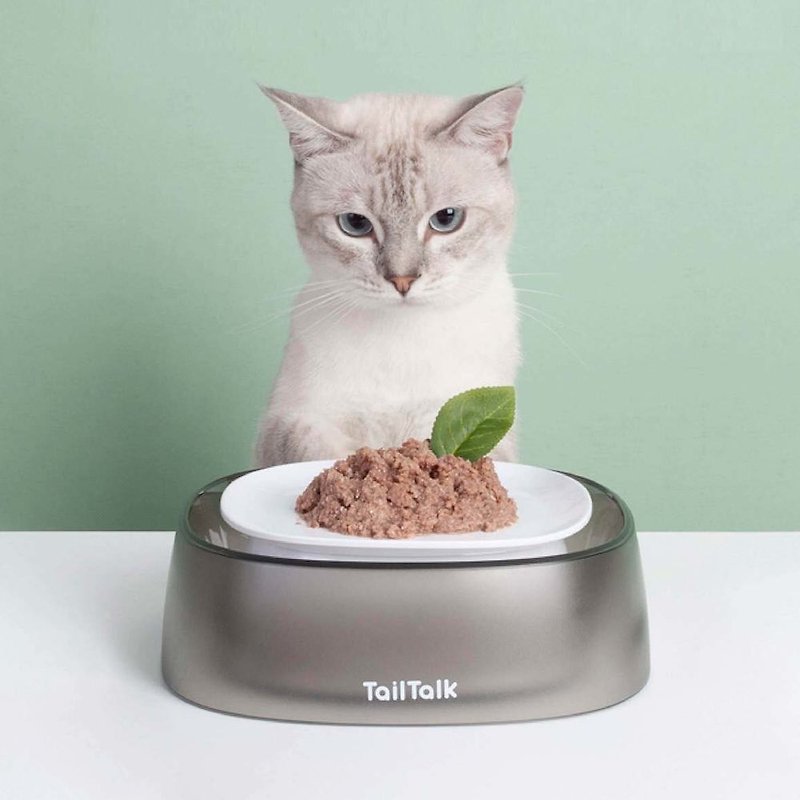 TailTalk Pet Engineering Design ชามอาหารป้องกันการพลิกคว่ำ อาหารช้า ไม่ใช่ Picky - ชามอาหารสัตว์ - วัสดุอื่นๆ 