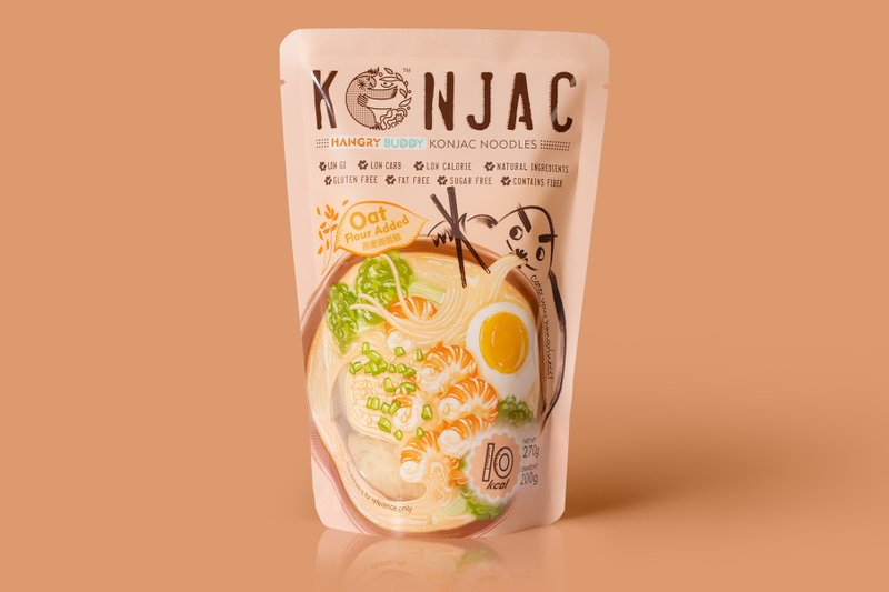 燕麥蒟蒻麵 - 拌麵/麵條/米粉 - 其他材質 