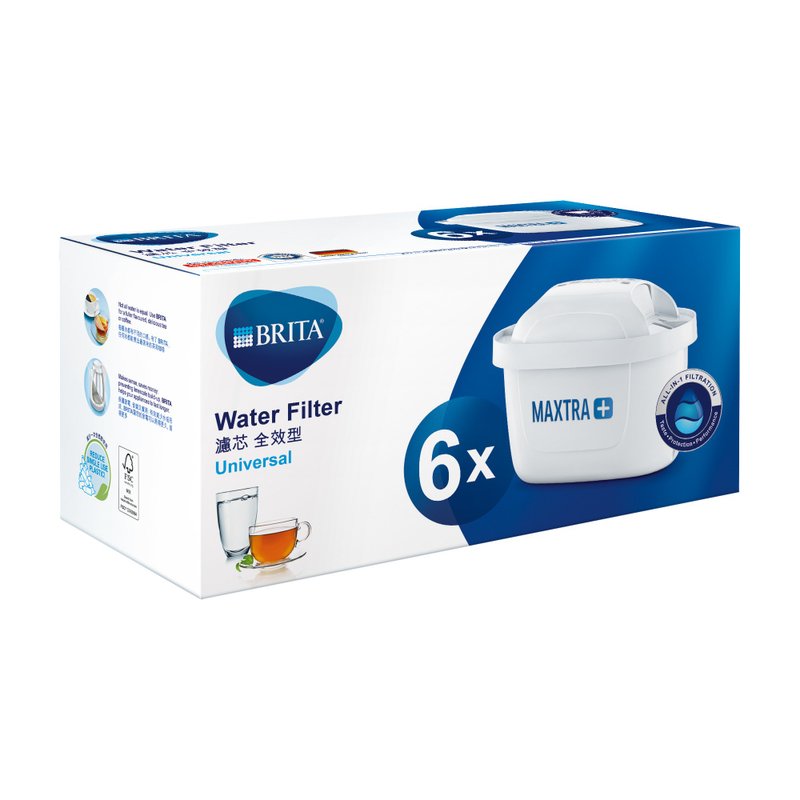 MAXTRA+ Universal Filter Cartridge (Pack 6) - Other - Other Materials White