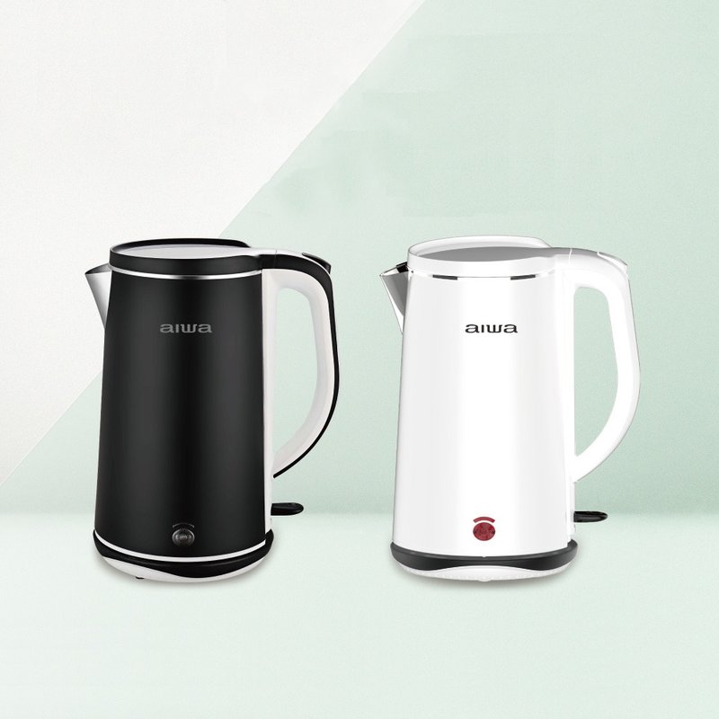 【AIWA】 愛華 雙層防燙電茶壺 DKS110518 - 廚房家電 - 其他材質 黑色