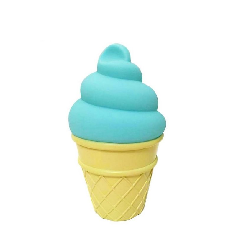 【絕版特賣】a Little Lovely Company 冰淇淋燈小夜燈-海洋藍 - 護手霜/手足保養 - 塑膠 藍色