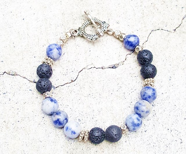 Blue sale rock bracelet