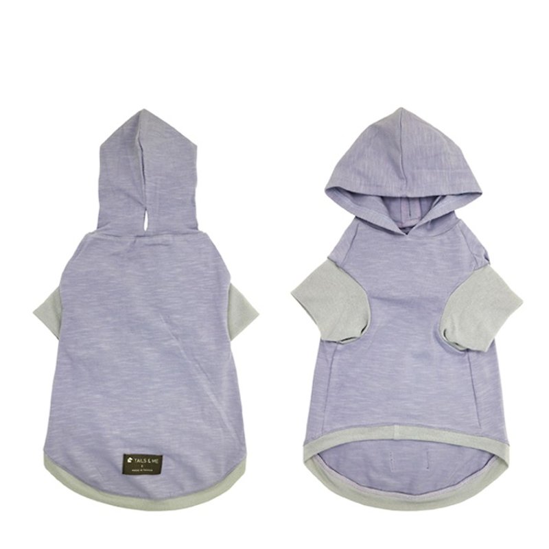 [Tail] with me purely Hooded pet clothing Lilac <2016 autumn and winter new color> - ชุดสัตว์เลี้ยง - ผ้าฝ้าย/ผ้าลินิน 