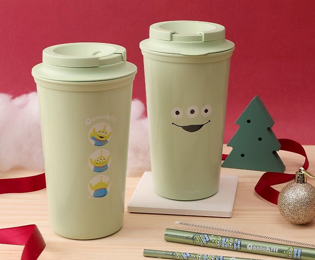Three-Eyed Christmas Drink Pack with You - Disney Genuine Authorized Travel  Cup with Three Eco-Friendly Straws - Shop norns Cups - Pinkoi