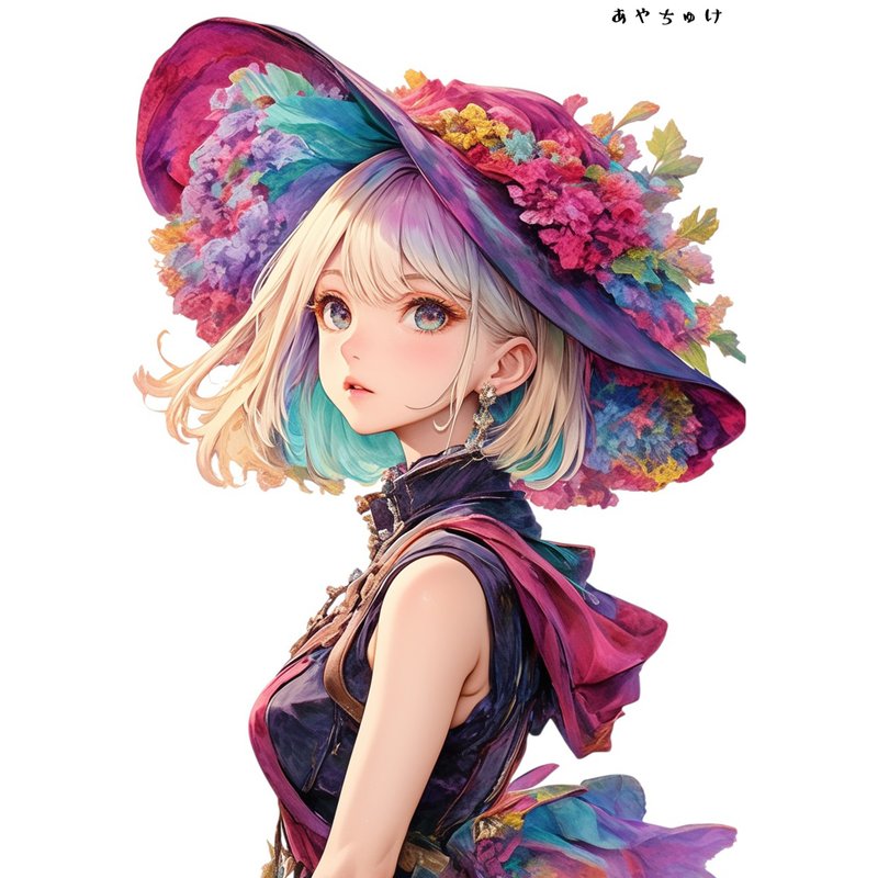 【6月中旬新作】07-096-0074 コラージュステッカー - 貼紙 - 紙 