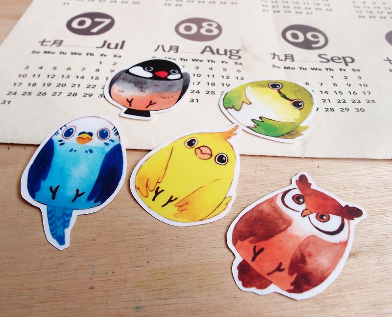 Bird Egg/Waterproof Sticker - Stickers - Paper 