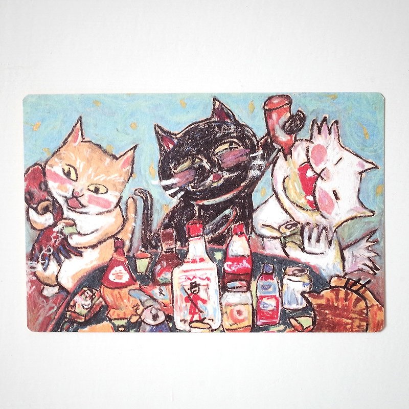Postcard_drink - カード・はがき - 紙 