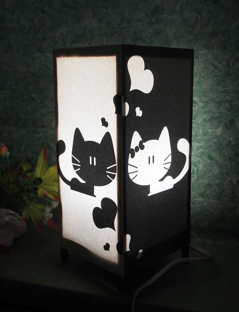 Smile of kittens · Shilla all-in beast shape · LED dream lighting decorative light stands the real pleasure! - โคมไฟ - กระดาษ 