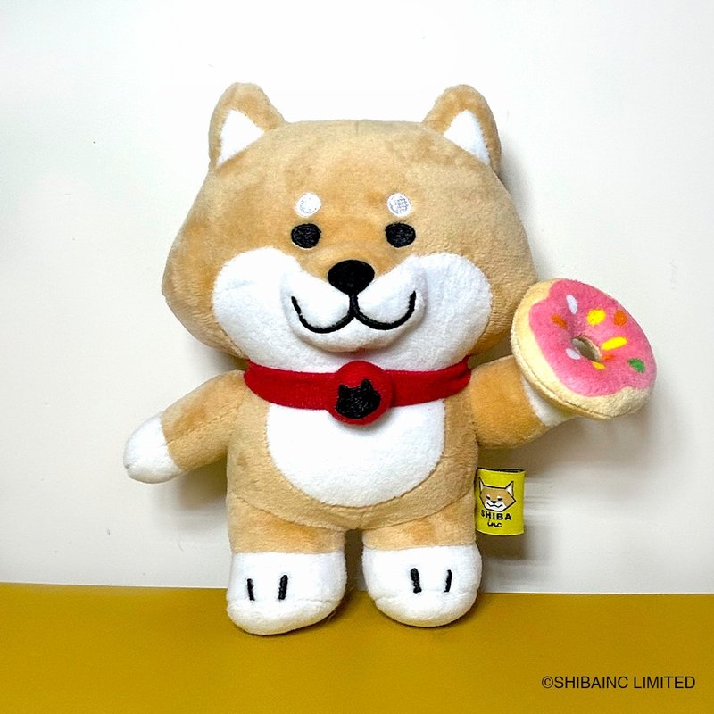 SHIBAINC 毛公仔, SHIBE, 柴犬, 毛絨玩具, 玩具 20cm - 公仔/玩偶 - 其他材質 咖啡色