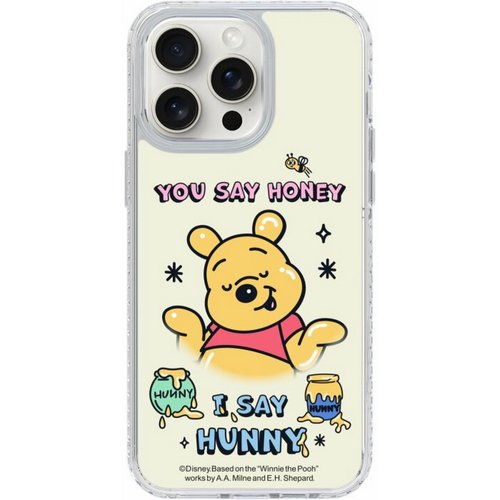 The Hood Pinkoi 旗艦店 迪士尼 小熊維尼 iPhone16 Samsung S25 氣墊防摔/標準鏡面手機殼