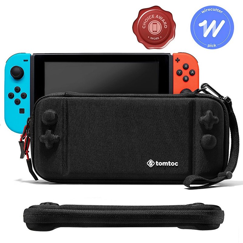 Players prefer the second-generation Switch storage bag, black (for the new version of OLED Switch) - Other - Polyester Black