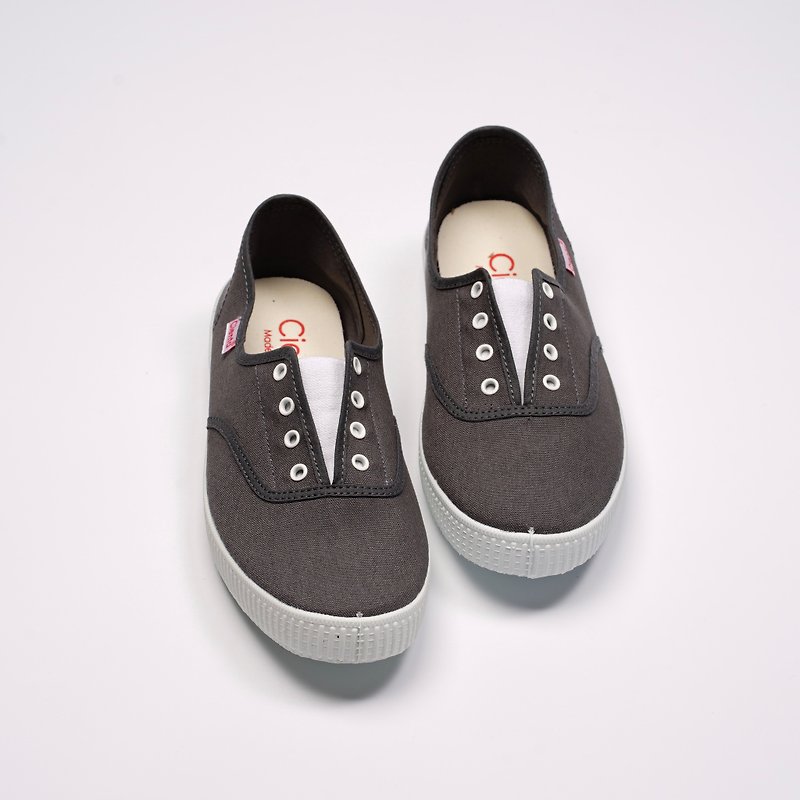 CIENTA Canvas Shoes 55000 74 - Women's Casual Shoes - Cotton & Hemp Gray