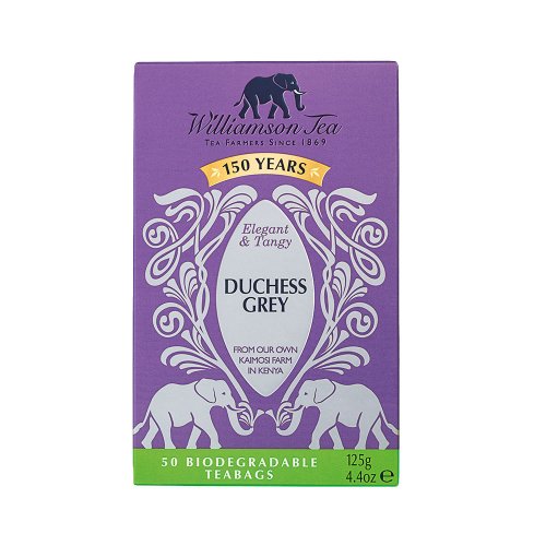 英國威廉森茶 Williamson tea 臺灣經銷 英國【茶包系列】伯爵夫人紅茶125g 2.5g/包