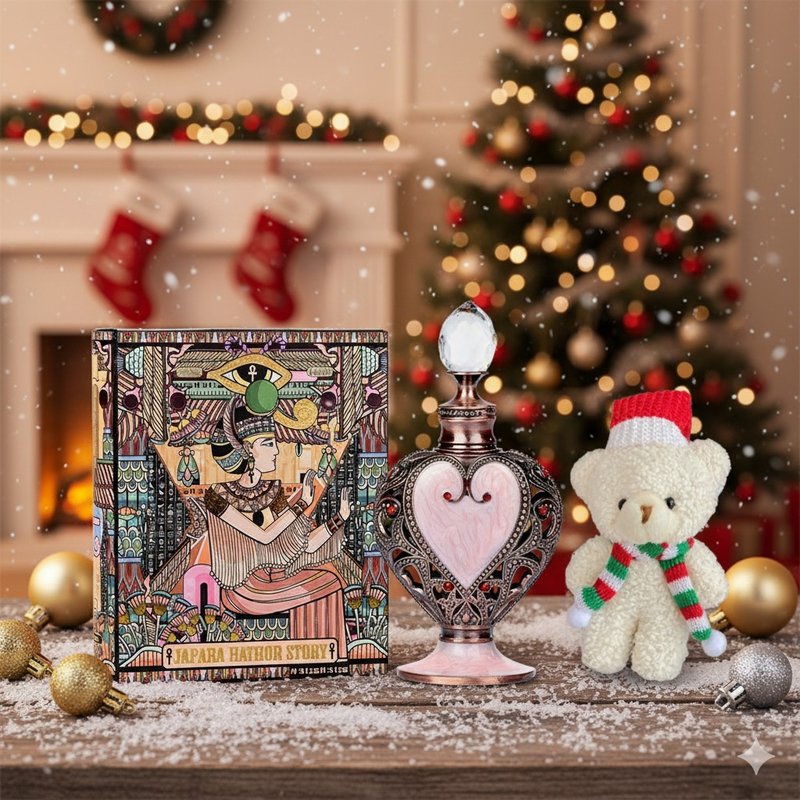 【Complimentary Christmas Bear】Hathor | 8ml Essential Oil, Egyptian Perfume, Alcohol-Free Fragrance Oil - น้ำหอม - วัสดุอื่นๆ หลากหลายสี