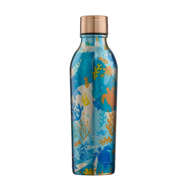 【英國Root7】海洋不鏽鋼隨行保溫杯-500ml - 水壺/水瓶 - 不鏽鋼 多色