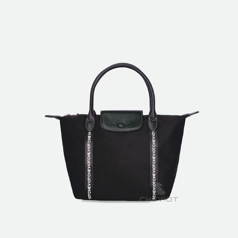 【CHEVIOT】Jazz Diva Series Handbag-19128 - Handbags & Totes - Nylon Black