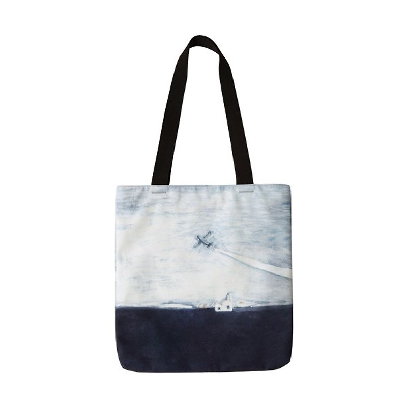 Single shoulder bag carry shopping bag backpack/handbag - กระเป๋าแมสเซนเจอร์ - วัสดุอื่นๆ 
