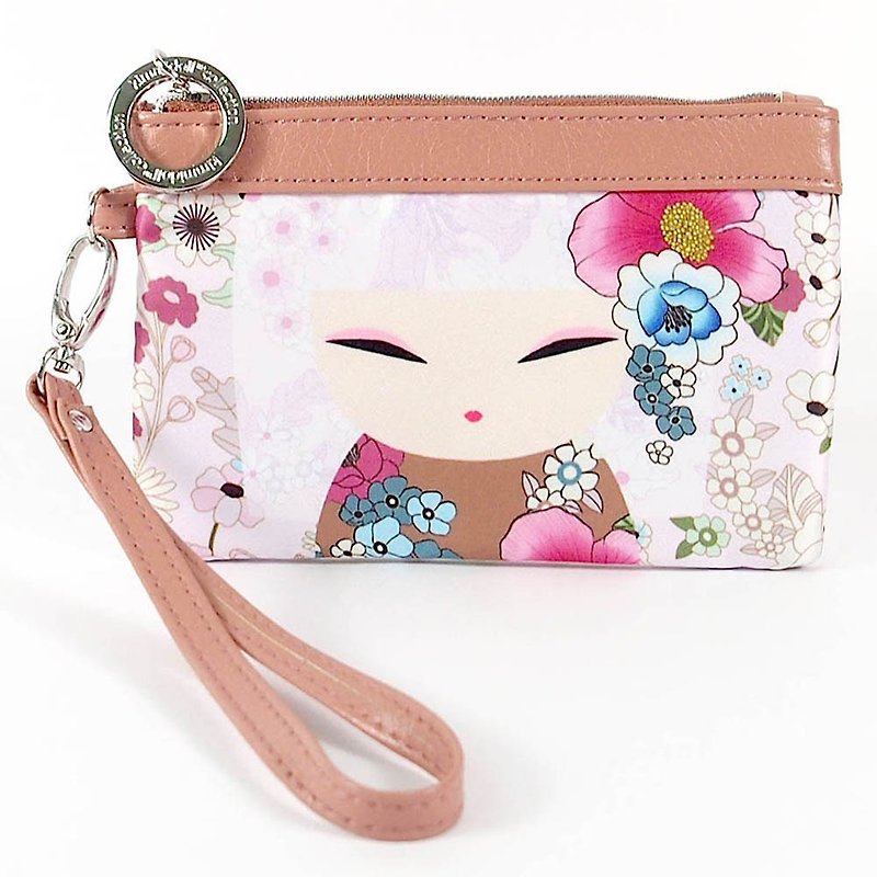 Coin purse-Aina's tenderness [Kimmidoll coin purse] - Coin Purses - Genuine Leather Pink