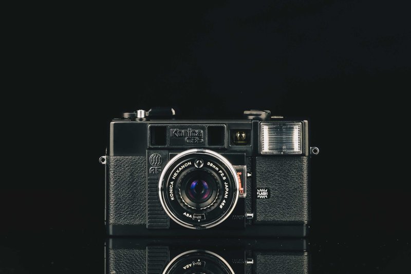 Konica C35 AF #0348 #135底片相機 - 相機/拍立得/底片相機 - 其他金屬 黑色