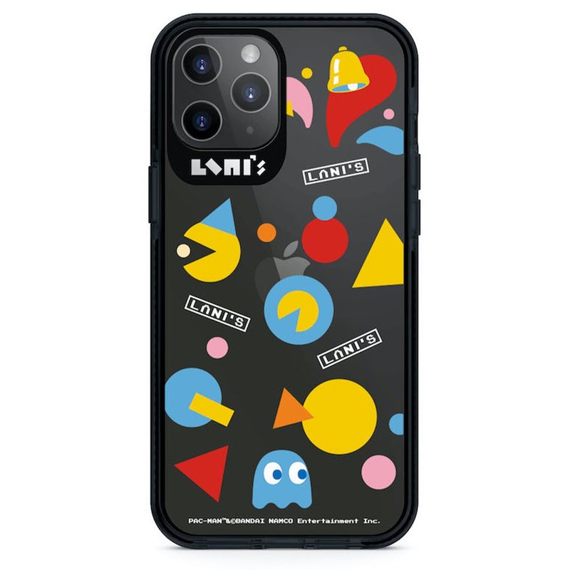 普普風小精靈 Pac-Man聯名款 防摔手機殼 iphone 12 13 pro max - 手機殼/手機套 - 環保材質 透明