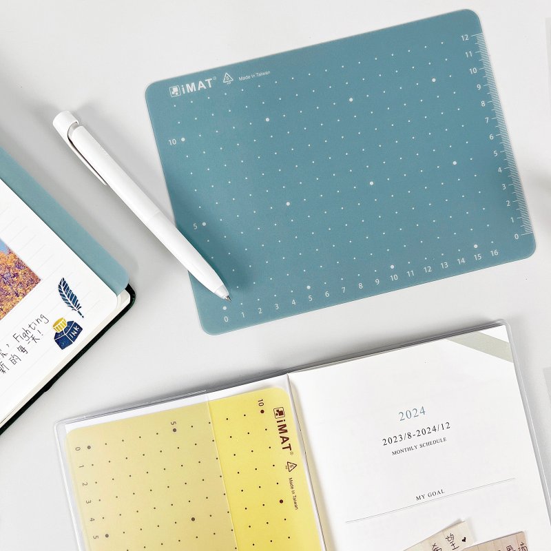 [Essential for notebooks] iMAT special backing board set for notebooks, 2 pieces in A5+A6 - อื่นๆ - วัสดุอีโค หลากหลายสี