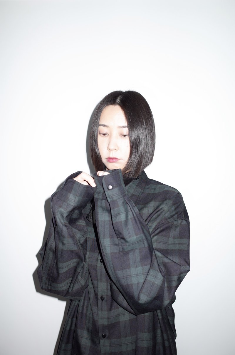 oversized shirt - Women's Shirts - Wool Black