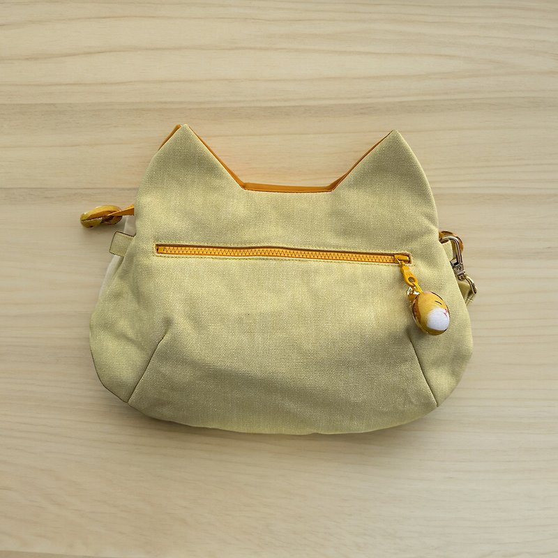 Just Love Cats-Cat Shape Hand Shoulder Bag - Other - Other Materials 