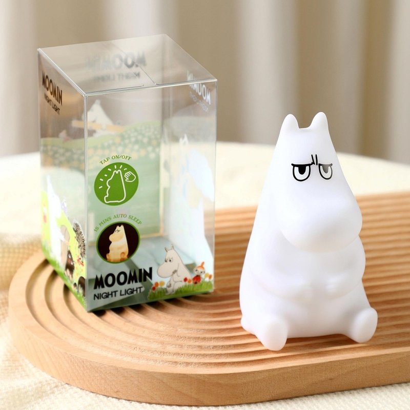 VIPO 嚕嚕米(姆明)生氣了夜燈 (13cm) - 公仔/玩偶 - 塑膠 多色