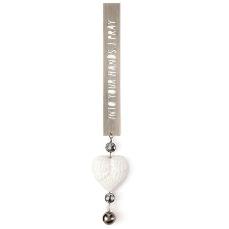 ◤ sincere prayer | JE religious bookmark - Bookmarks - Other Materials White
