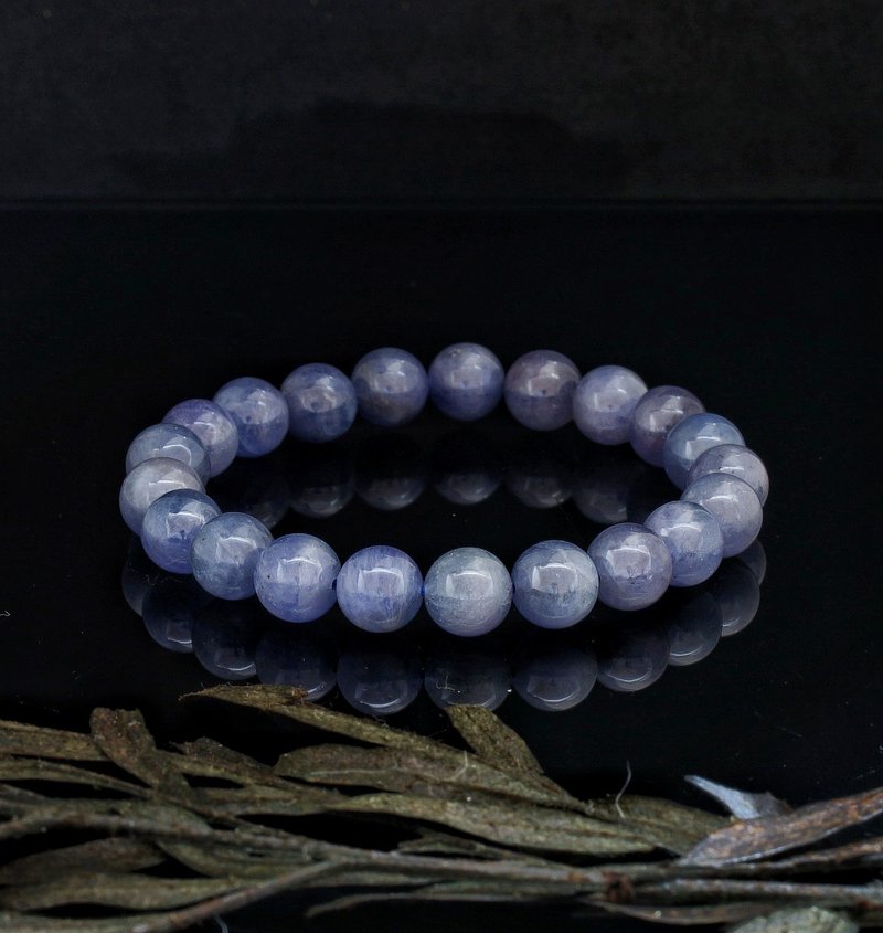 Tanzanite  9.2mm Crystal Bracelet - สร้อยข้อมือ - คริสตัล 